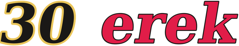 30 erek logo